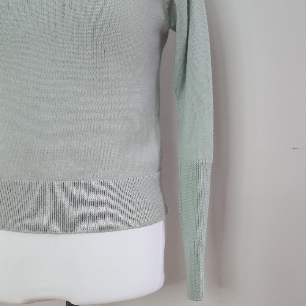 ARITZIA WILFRED 100% merino wool turtle neck crop sweater - Picture 4 of 11